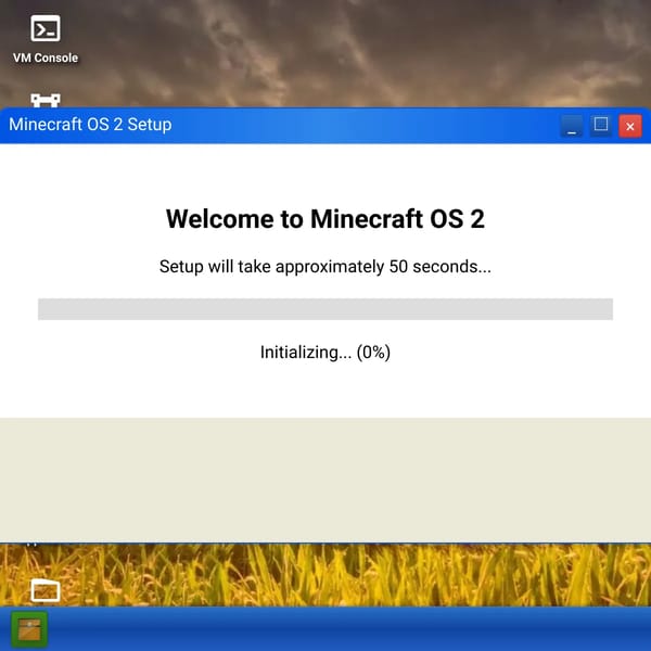 Minecraft OS 2 Beta