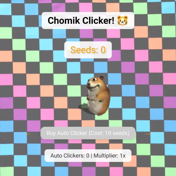 Chomik Clicker