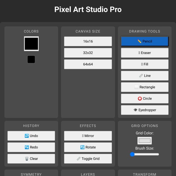 Pixel Art Studio