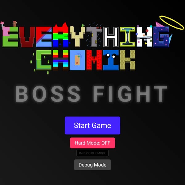 Everything Chomik Boss Fight