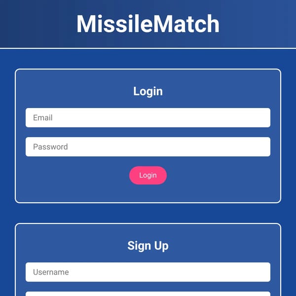 MissileMatch - Find Your Perfect Cruise Missile Companion
