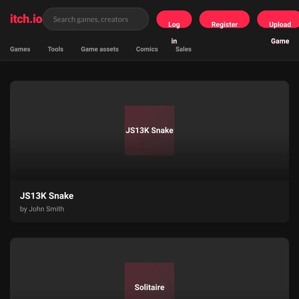 itch.io - Game Distribution Platform