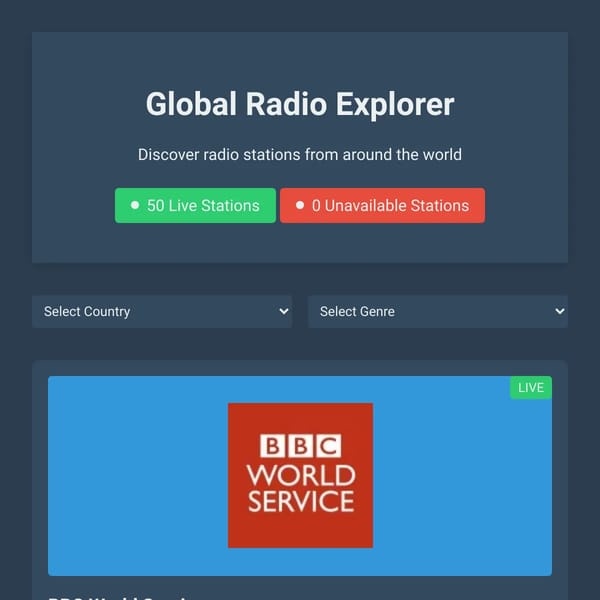 Global Radio Explorer