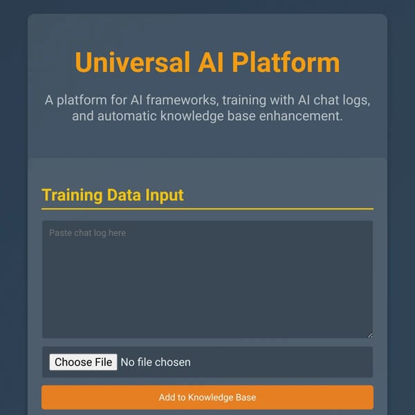 Universal AI Platform