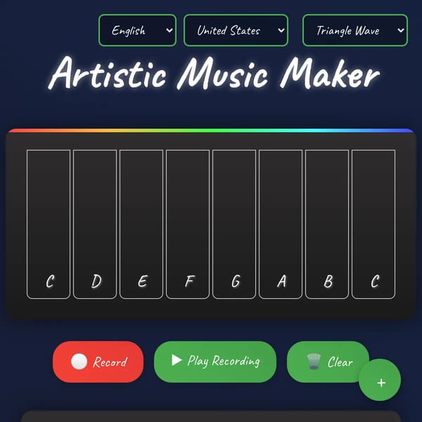 Simple Music Maker