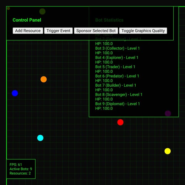 Bot Arena Simulator