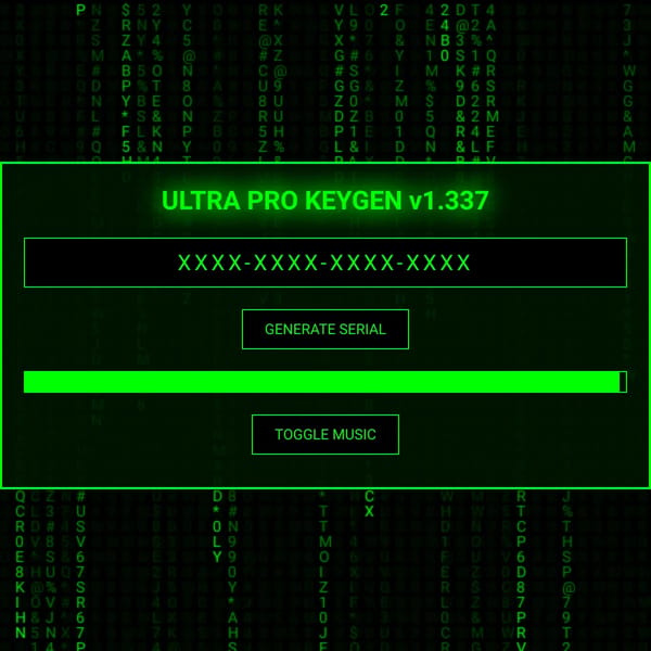 ULTRA PRO KEYGEN v1.337