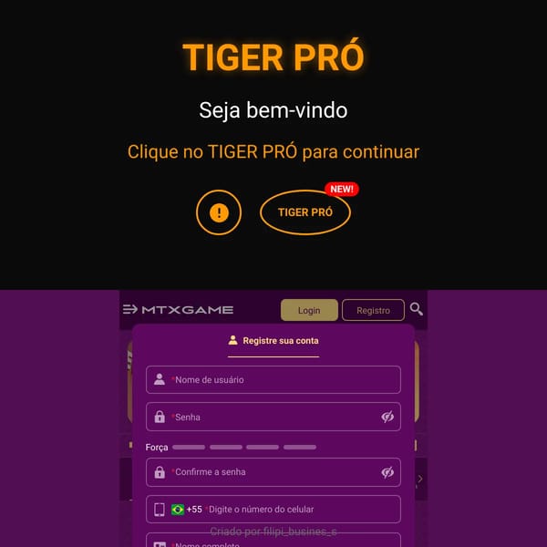 Tiger Pró - Plataforma