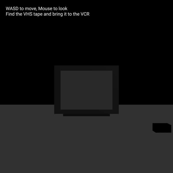 Interactive 3D VHS Tape Game