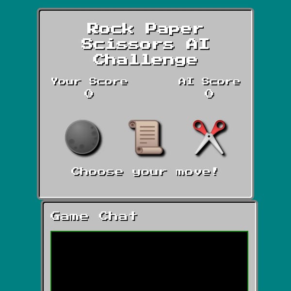 Rock Paper Scissors AI Challenge