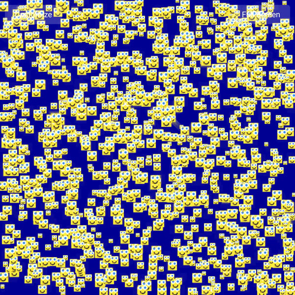 Play with Spongebobs - Gravity Simulator