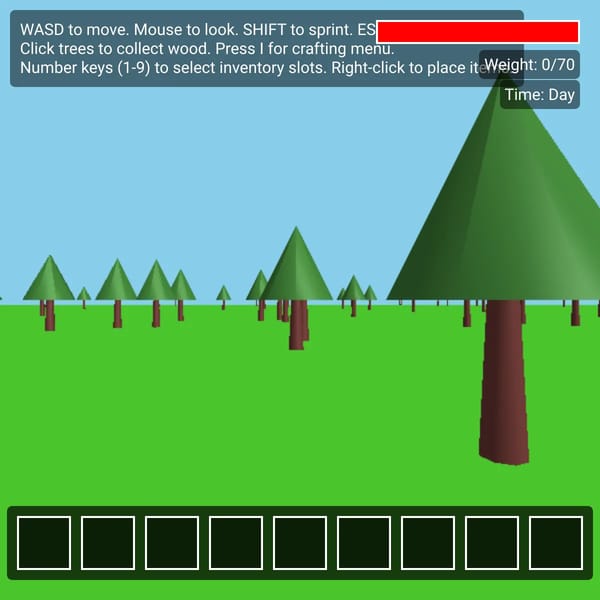 Three.js Terrain Rendering Example