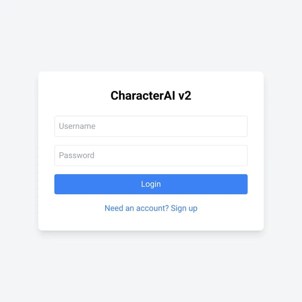 CharacterAI v2 - Create and Chat with AI Characters