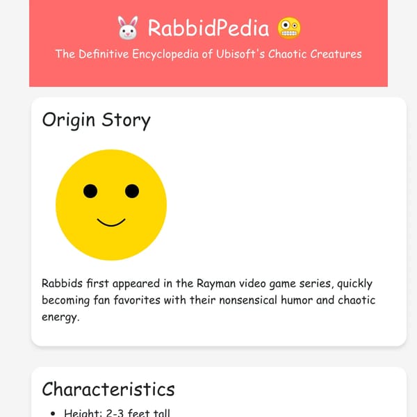 RabbidPedia: The Ultimate Rabbids Encyclopedia