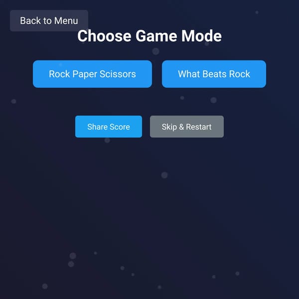 Rock Paper Scissors AI