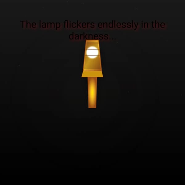The lamp looks a little weird?..