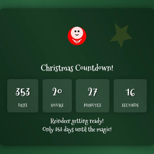 Christmas Countdown!