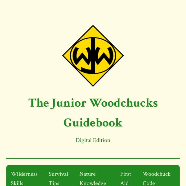 The Junior Woodchucks Guidebook (digital)