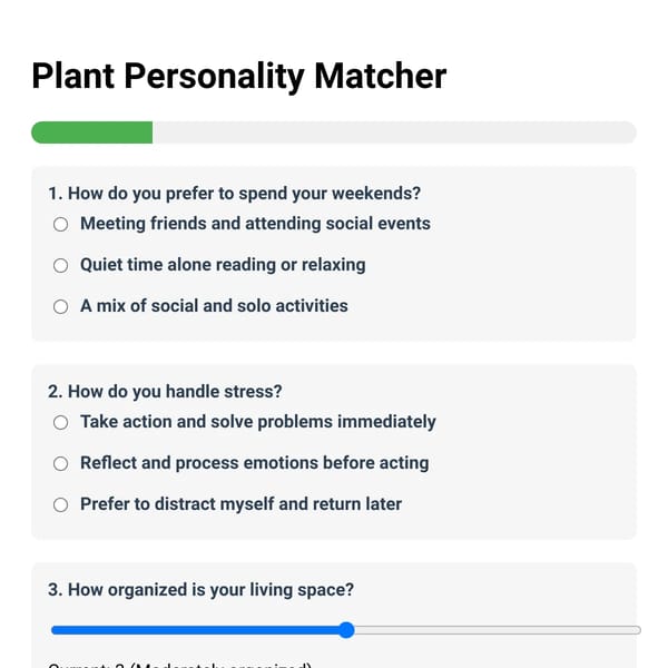 Plant Personality Matcher