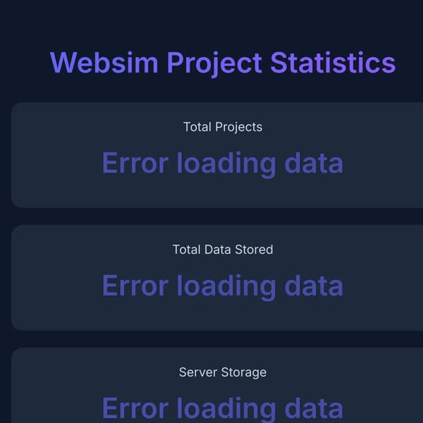 websim server