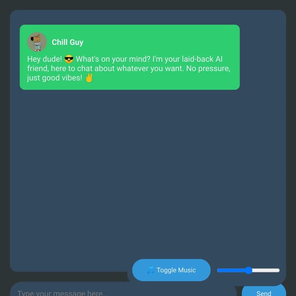 [UPD] Talk To A Chill Guy