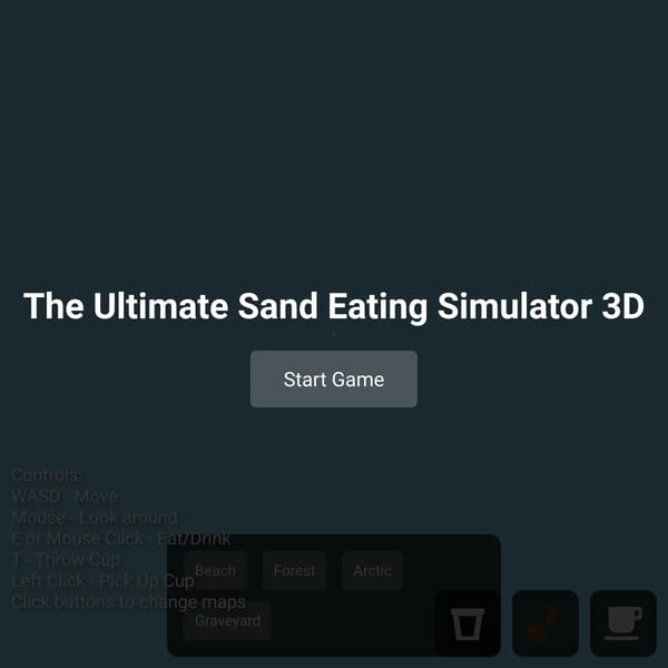The Ultimate Sand Eating Simulator 3D