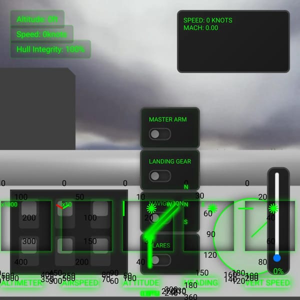A-10 Thunderbolt II Flight Simulator (beta)