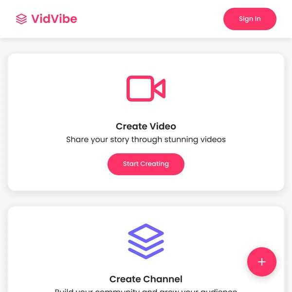 VidVibe - Share Your Story (kinda broken rn)