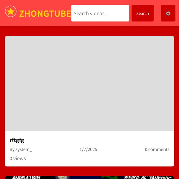 ZhongTube - The Chinese Youtube