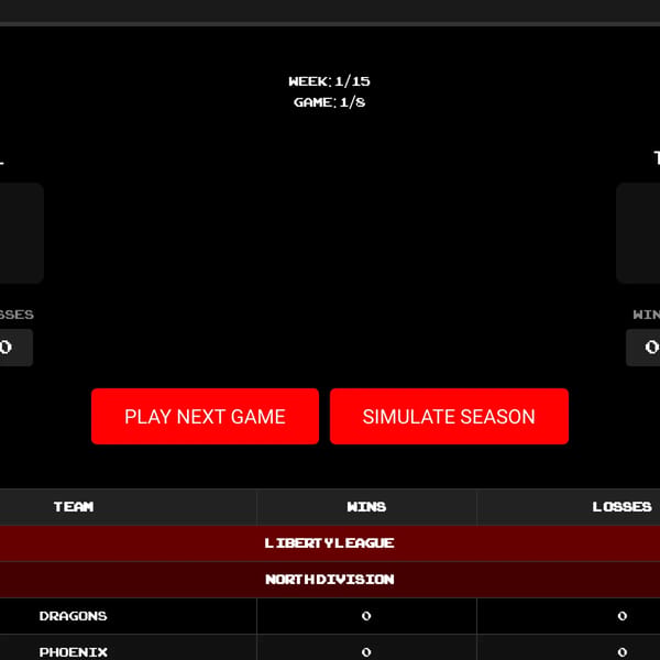 "Scoreboard Simulation"