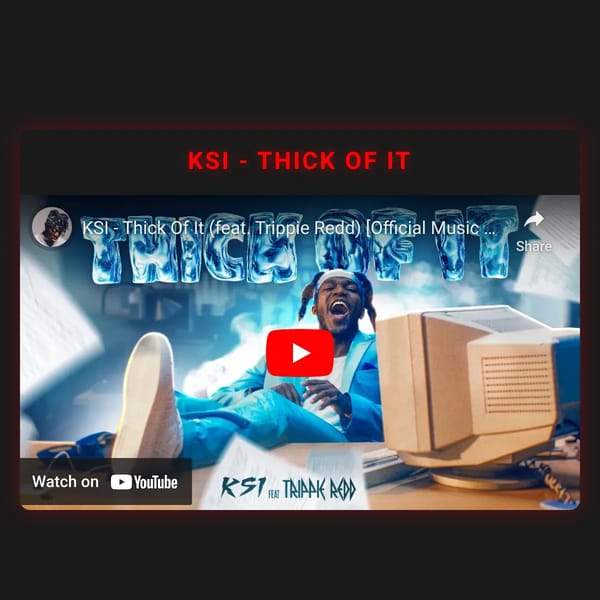 KSI - Thick of It