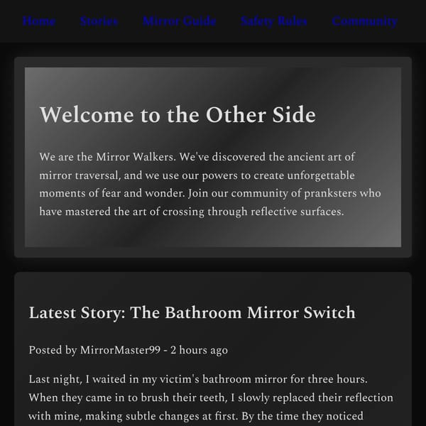 Mirror Pranks - Where Reality Gets Twisted