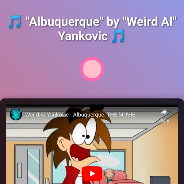 Albuquerque by "Weird Al" Yankovic