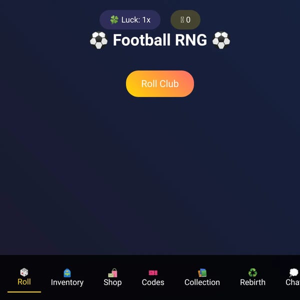 Football Club Gacha Simulator