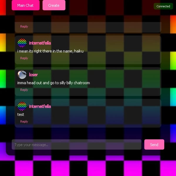 Scenecore Chat Room