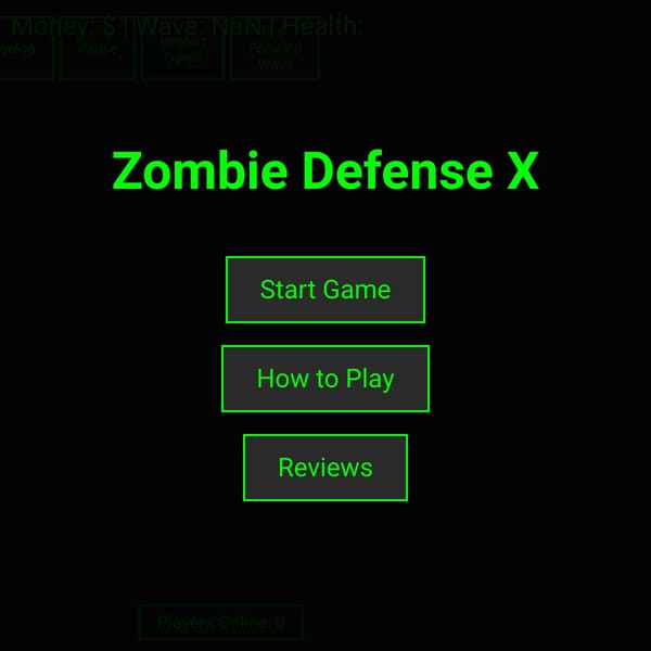 Zombie Defense X