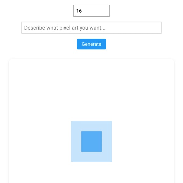 Pixel Art Generator