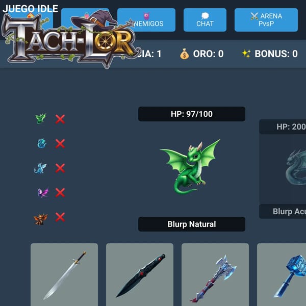 Tach-Lor IDLE Game