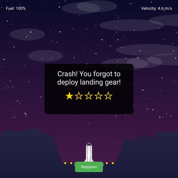 Booster.io - Rocket Landing Game