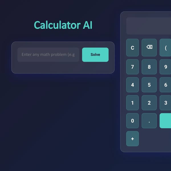 Calculator AI - Smart Math Problem Solver