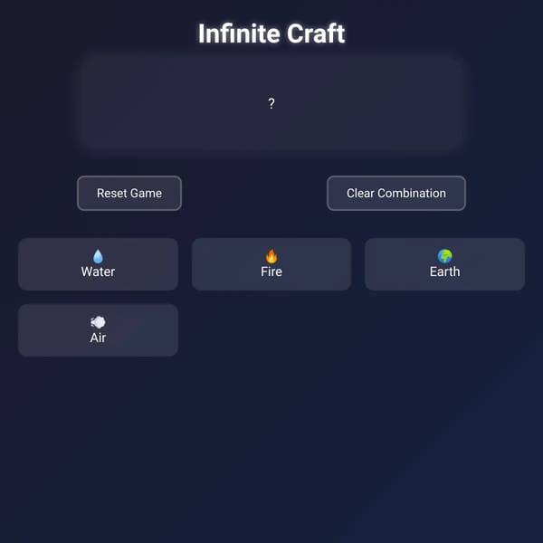 Infinite Crafting
