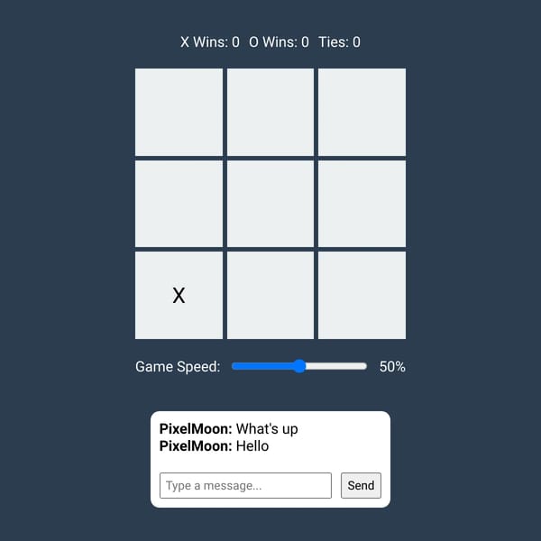 0 Player Tic Tac Toe