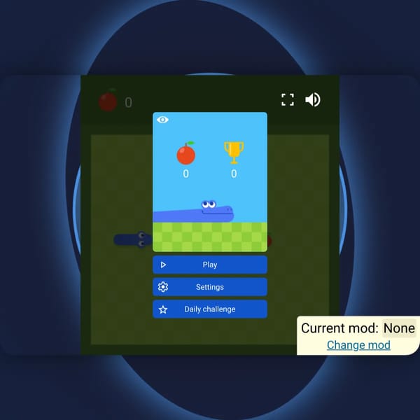Portal to Google Snake Mods