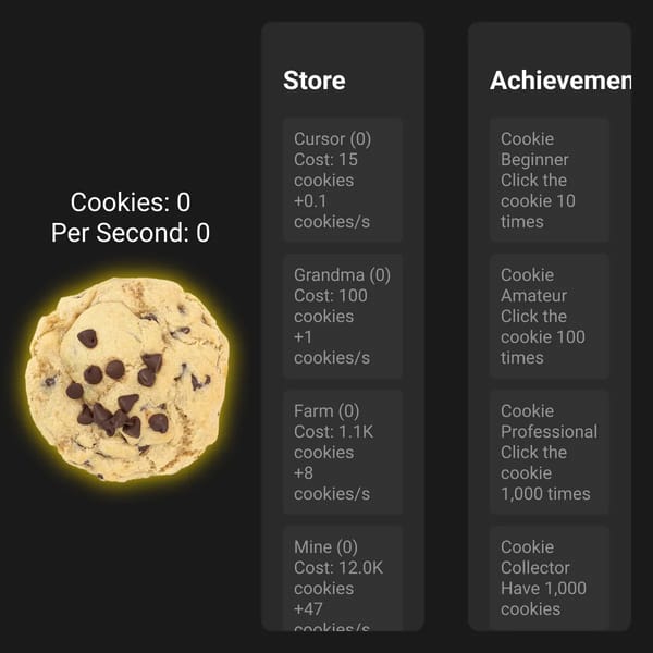 Cookie Clicker Clone