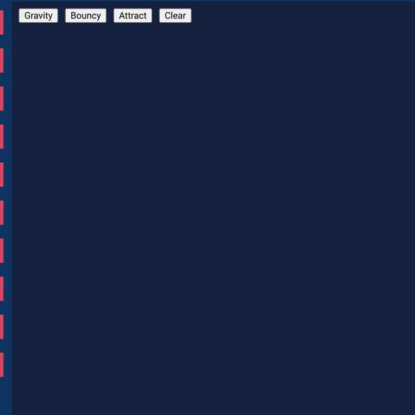 Interactive Physics Sandbox