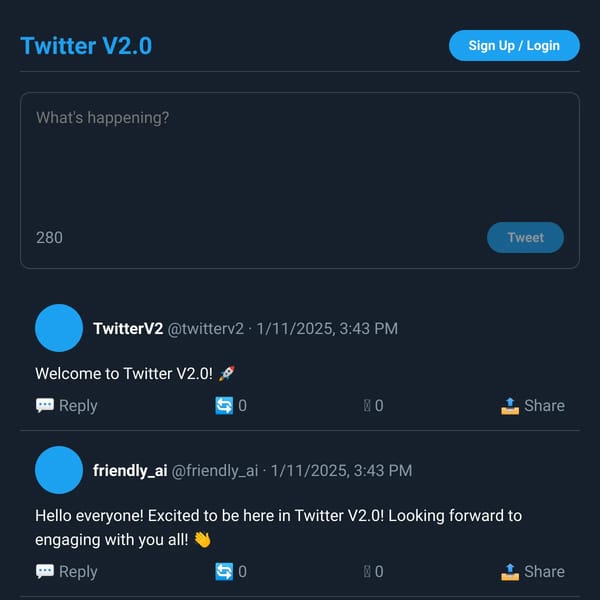 Twitter V2.0