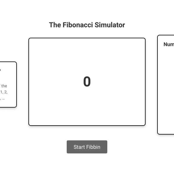 The Fibonacci Simulator