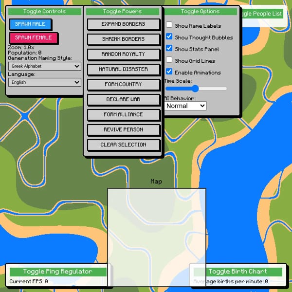 Civilization Simulator