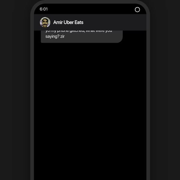Amir Uber Eats🤑💀