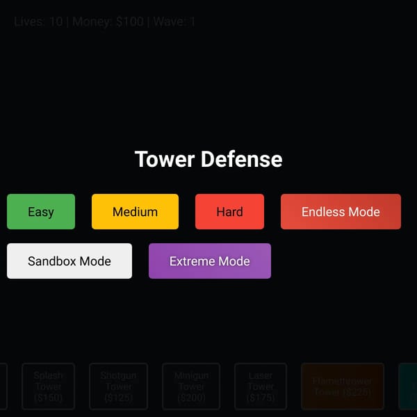 Tower Defense Uhh Idk